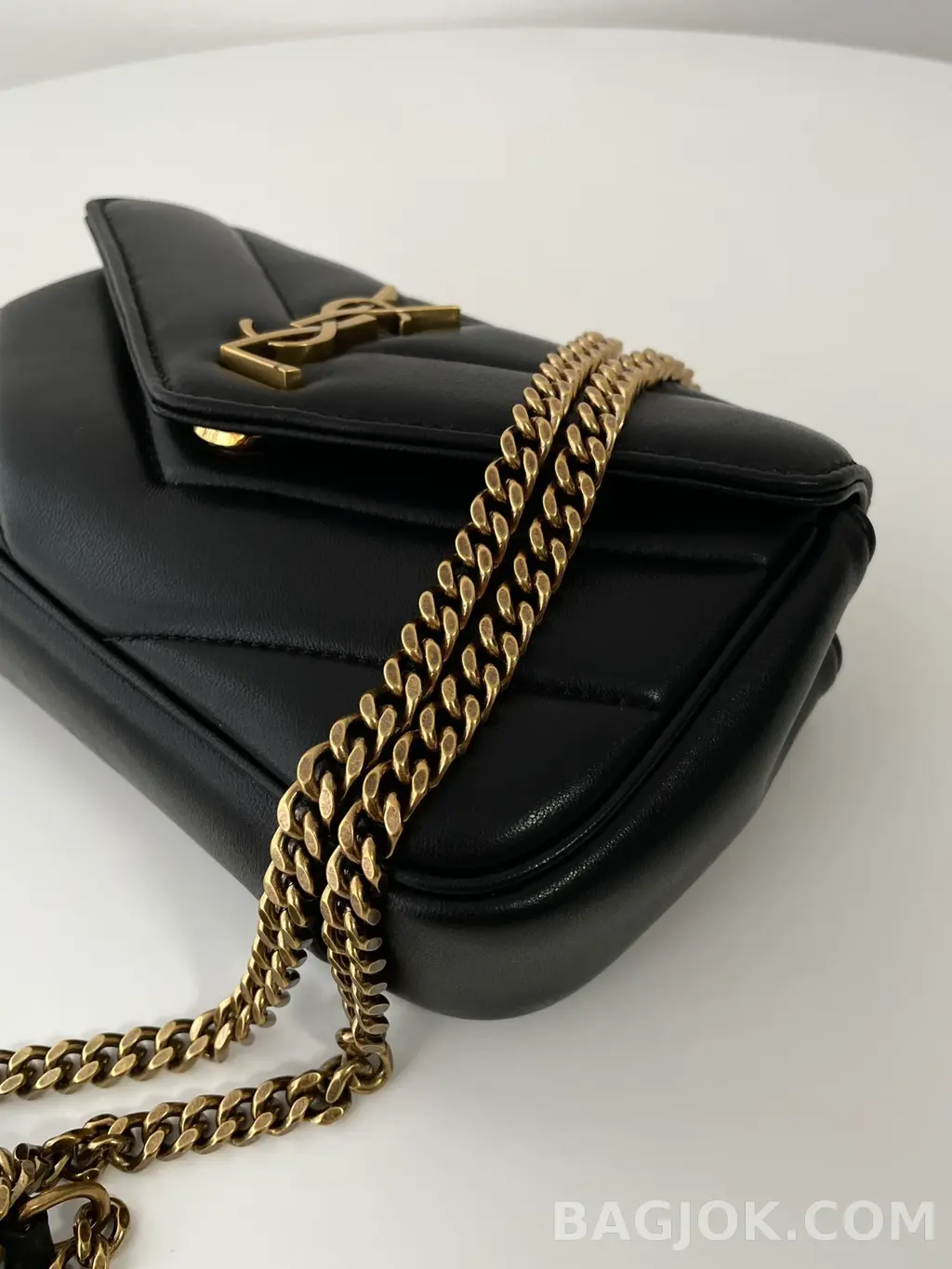 생로랑 Saint Laurent 루루 마틀라세 램스킨 미니 상세 이미지