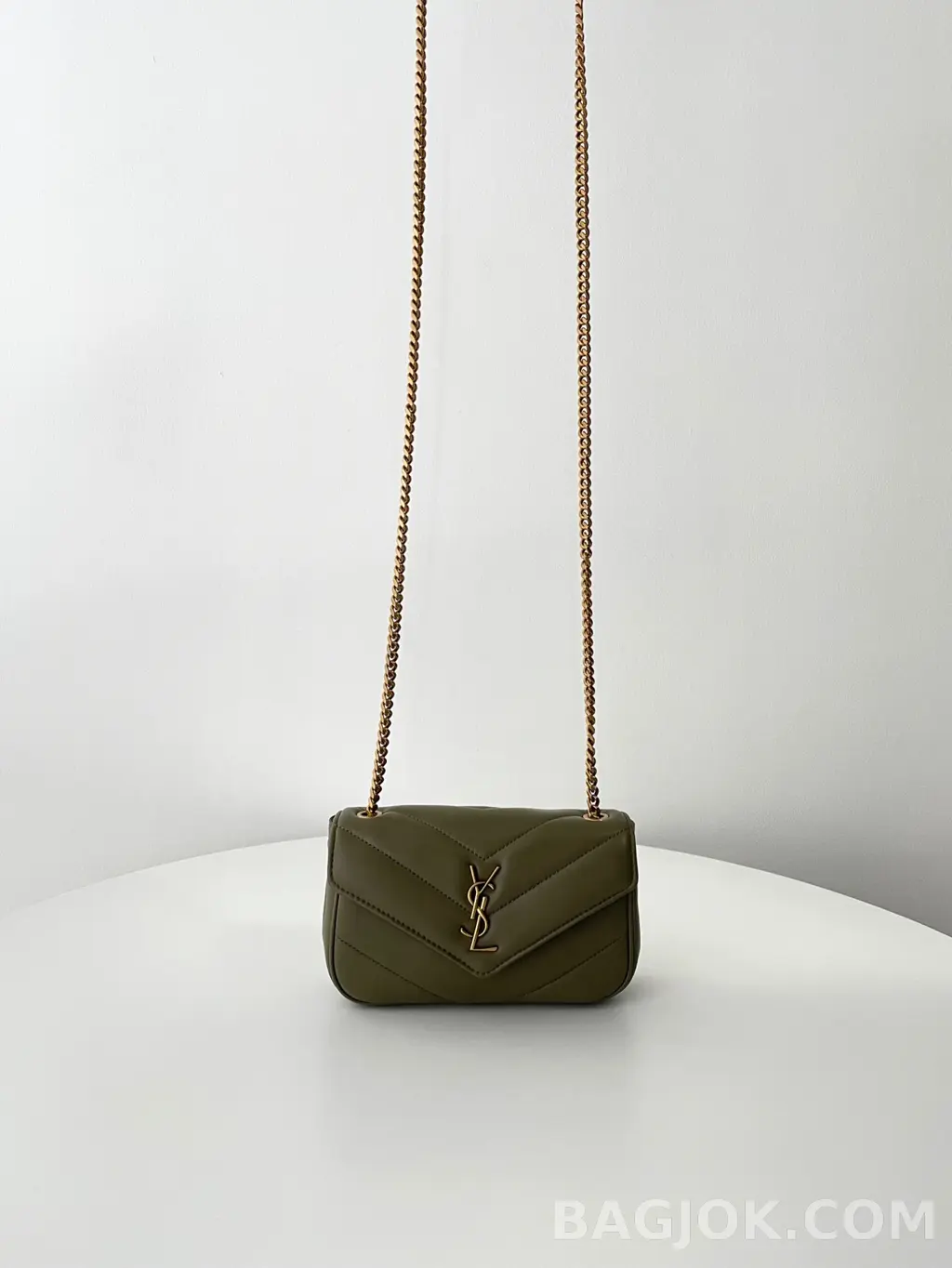 생로랑 Saint Laurent 루루 마틀라세 램스킨 미니 상세 이미지