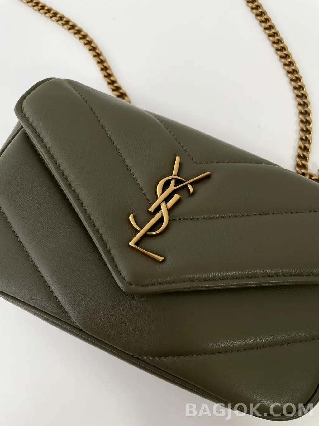 생로랑 Saint Laurent 루루 마틀라세 램스킨 미니 상세 이미지