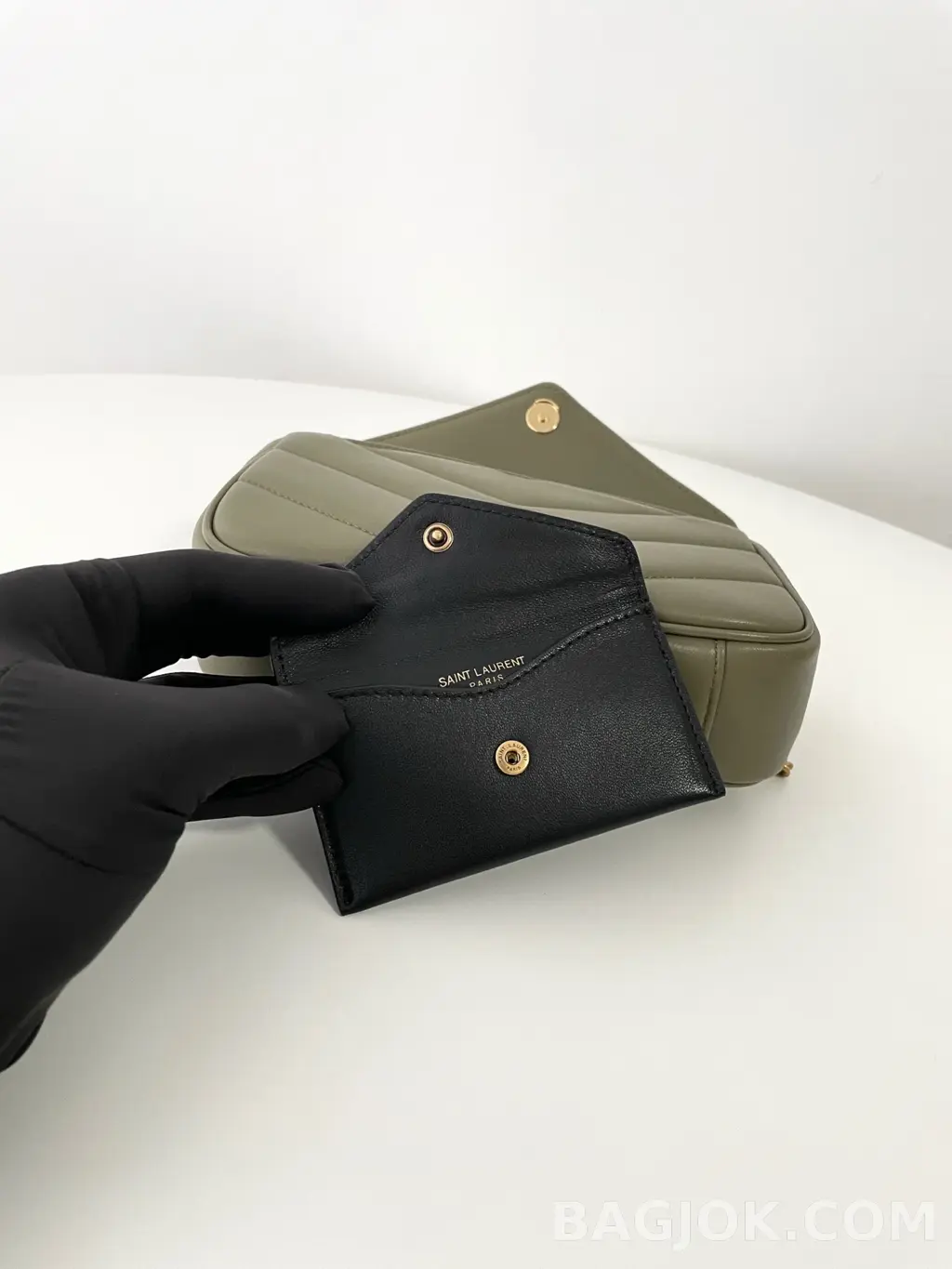 생로랑 Saint Laurent 루루 마틀라세 램스킨 미니 상세 이미지