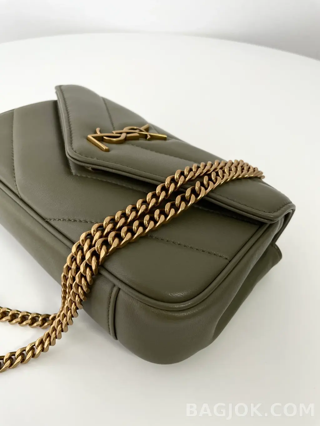 생로랑 Saint Laurent 루루 마틀라세 램스킨 미니 상세 이미지