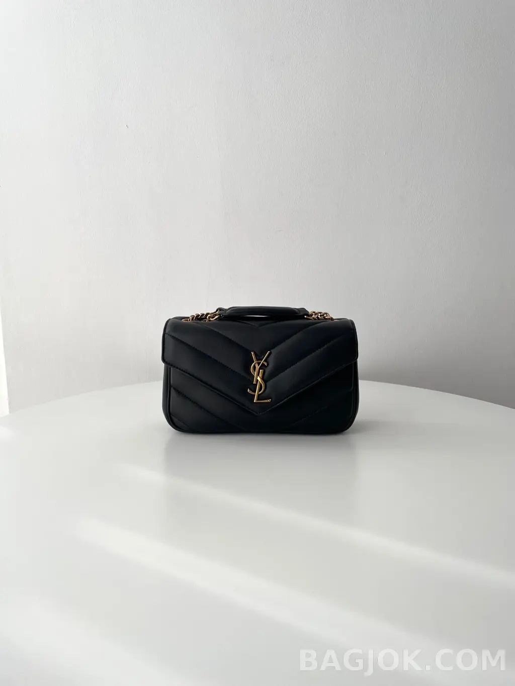 생로랑 Saint Laurent 루루 마틀라세 램스킨 스몰 상세 이미지