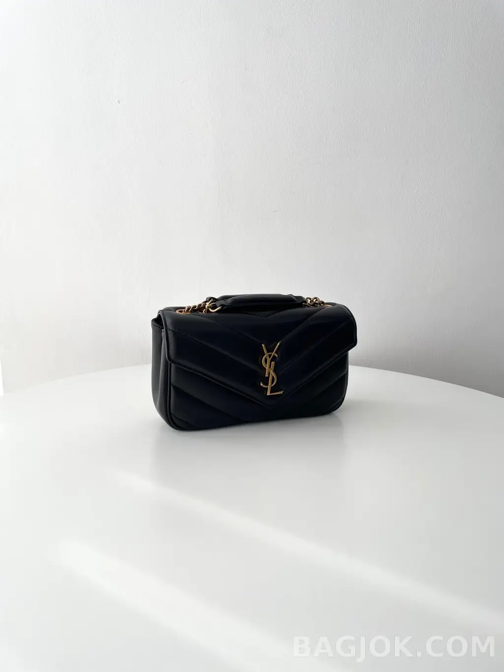 생로랑 Saint Laurent 루루 마틀라세 램스킨 스몰 상세 이미지