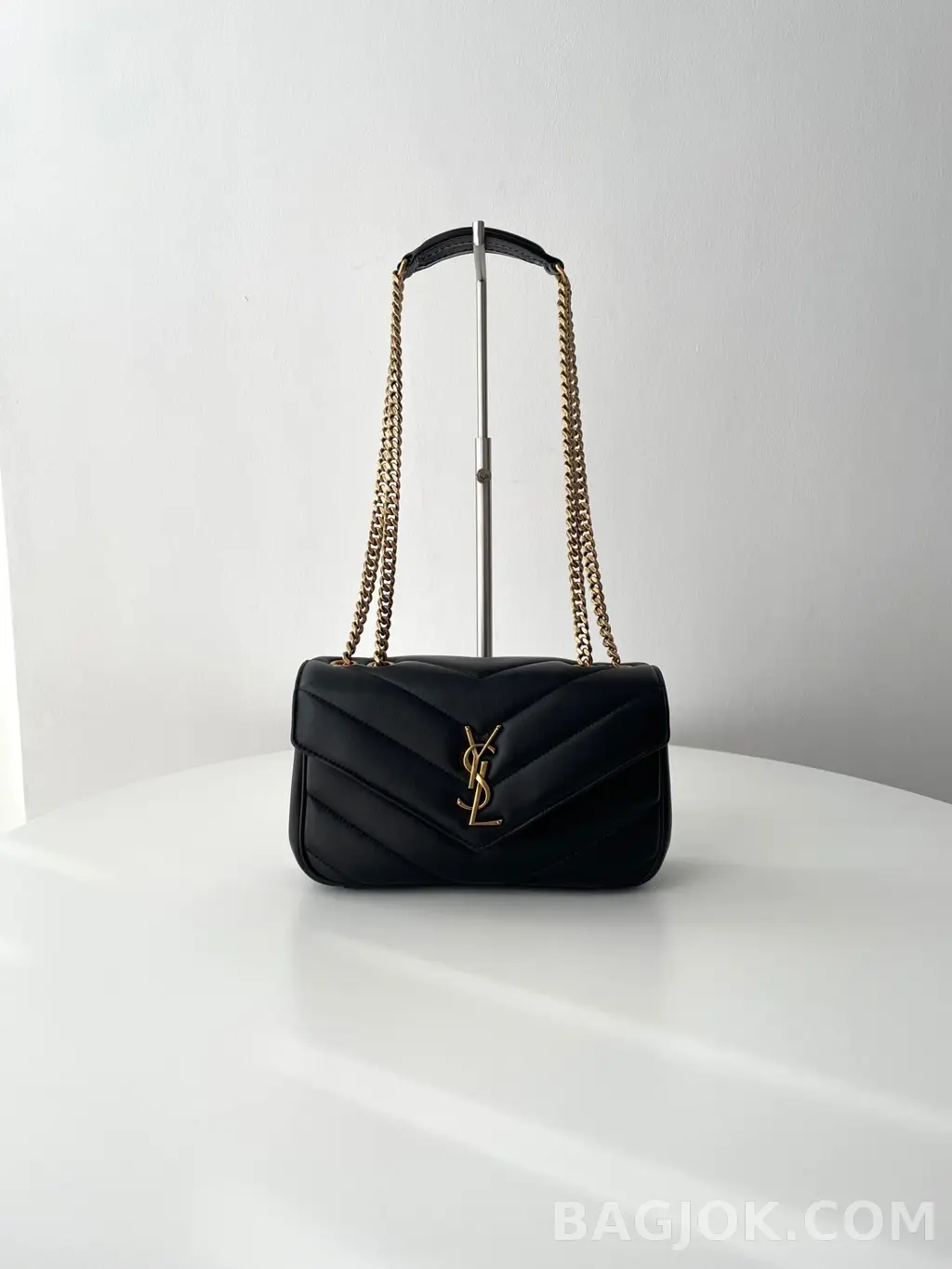 생로랑 Saint Laurent 루루 마틀라세 램스킨 스몰 상세 이미지
