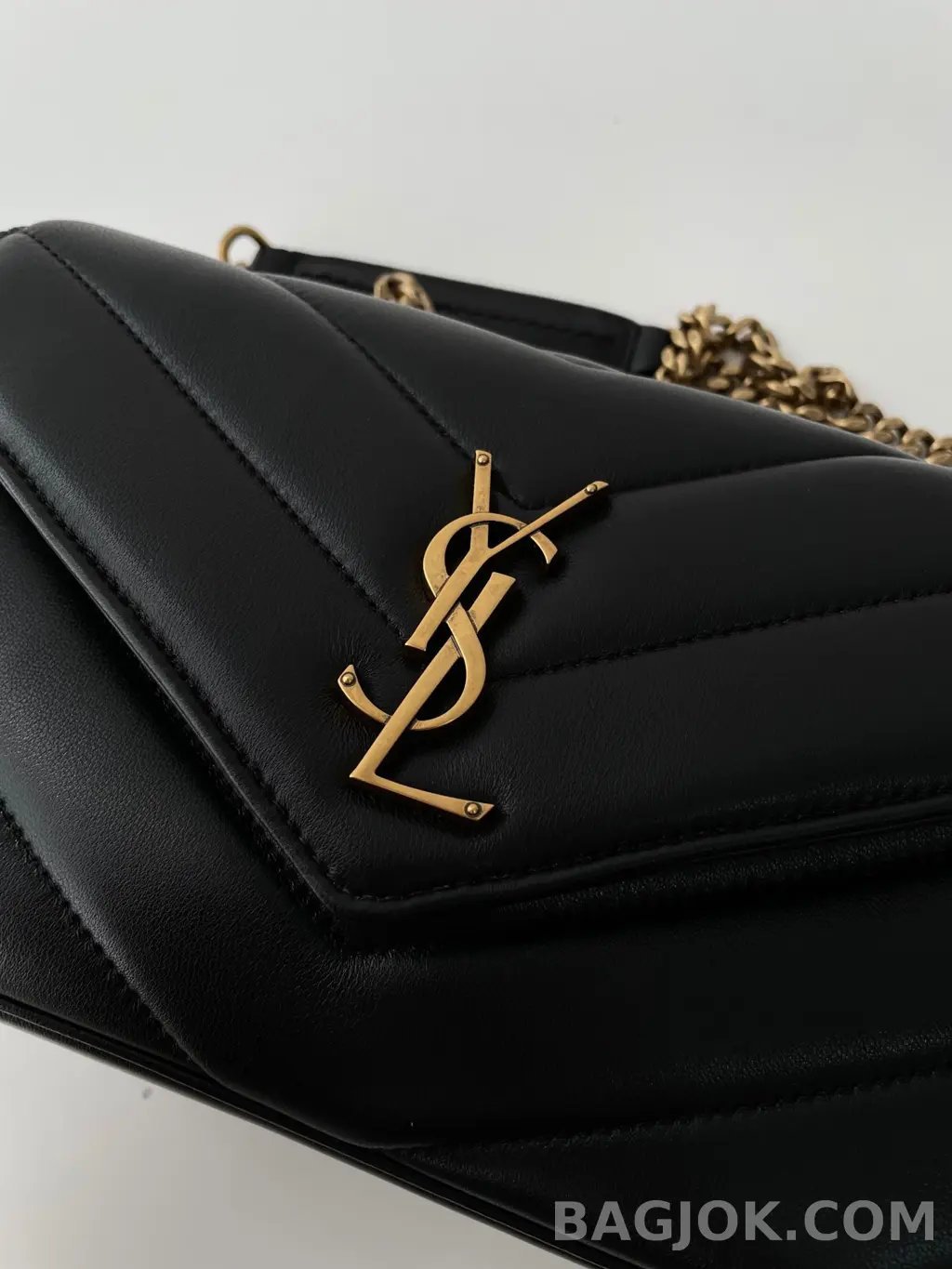 생로랑 Saint Laurent 루루 마틀라세 램스킨 스몰 상세 이미지