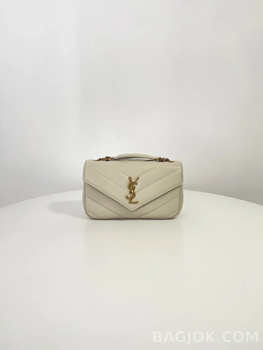 생로랑 Saint Laurent 루루 마틀라세 램스킨 스몰 상세 이미지