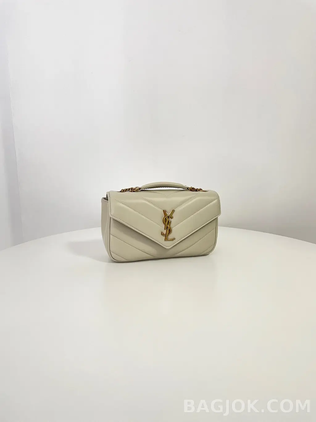생로랑 Saint Laurent 루루 마틀라세 램스킨 스몰 상세 이미지
