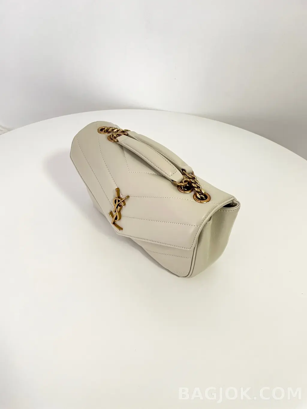 생로랑 Saint Laurent 루루 마틀라세 램스킨 스몰 상세 이미지