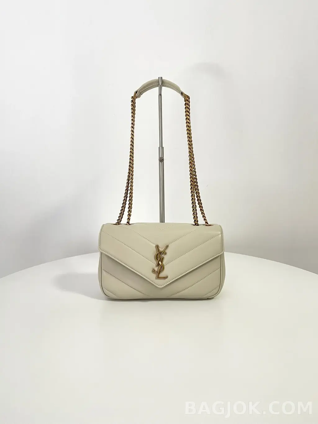 생로랑 Saint Laurent 루루 마틀라세 램스킨 스몰 상세 이미지