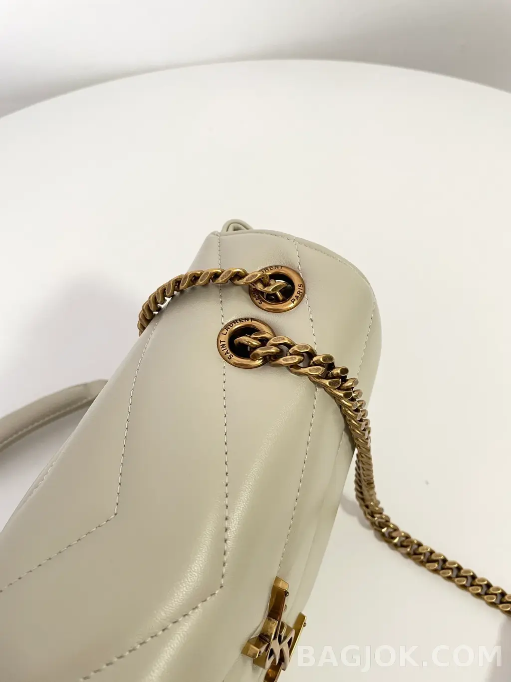 생로랑 Saint Laurent 루루 마틀라세 램스킨 스몰 상세 이미지