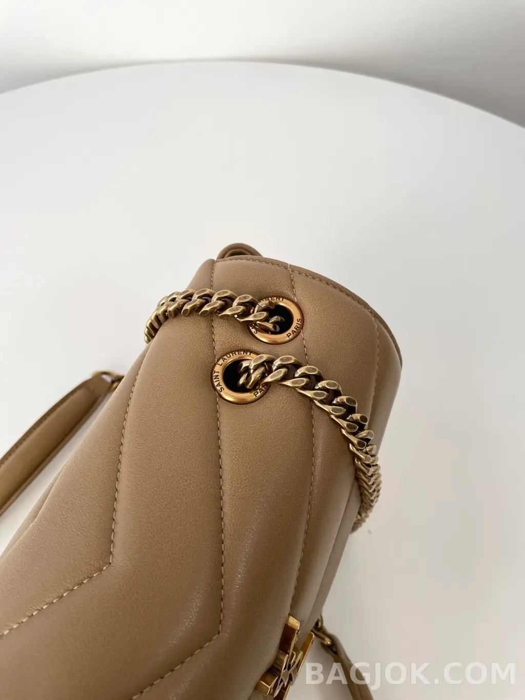 생로랑 Saint Laurent 루루 마틀라세 램스킨 스몰 상세 이미지
