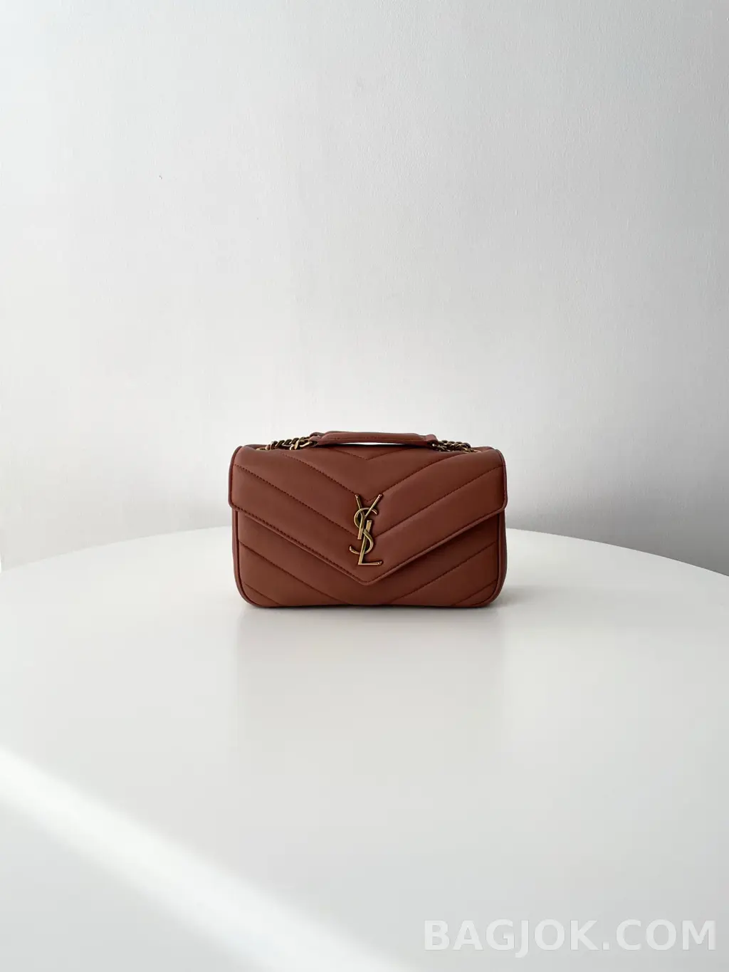 생로랑 Saint Laurent 루루 마틀라세 램스킨 스몰 상세 이미지