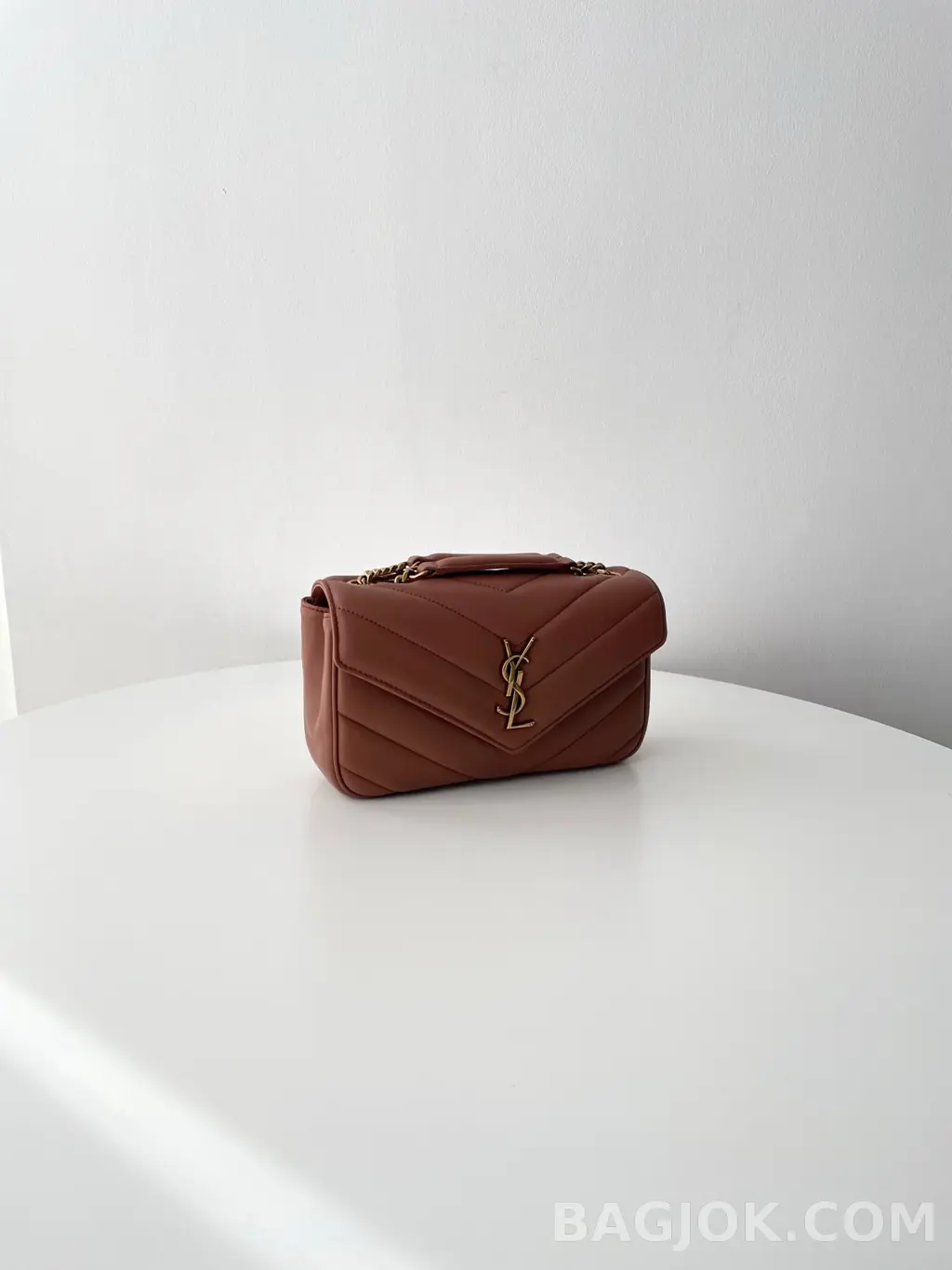 생로랑 Saint Laurent 루루 마틀라세 램스킨 스몰 상세 이미지