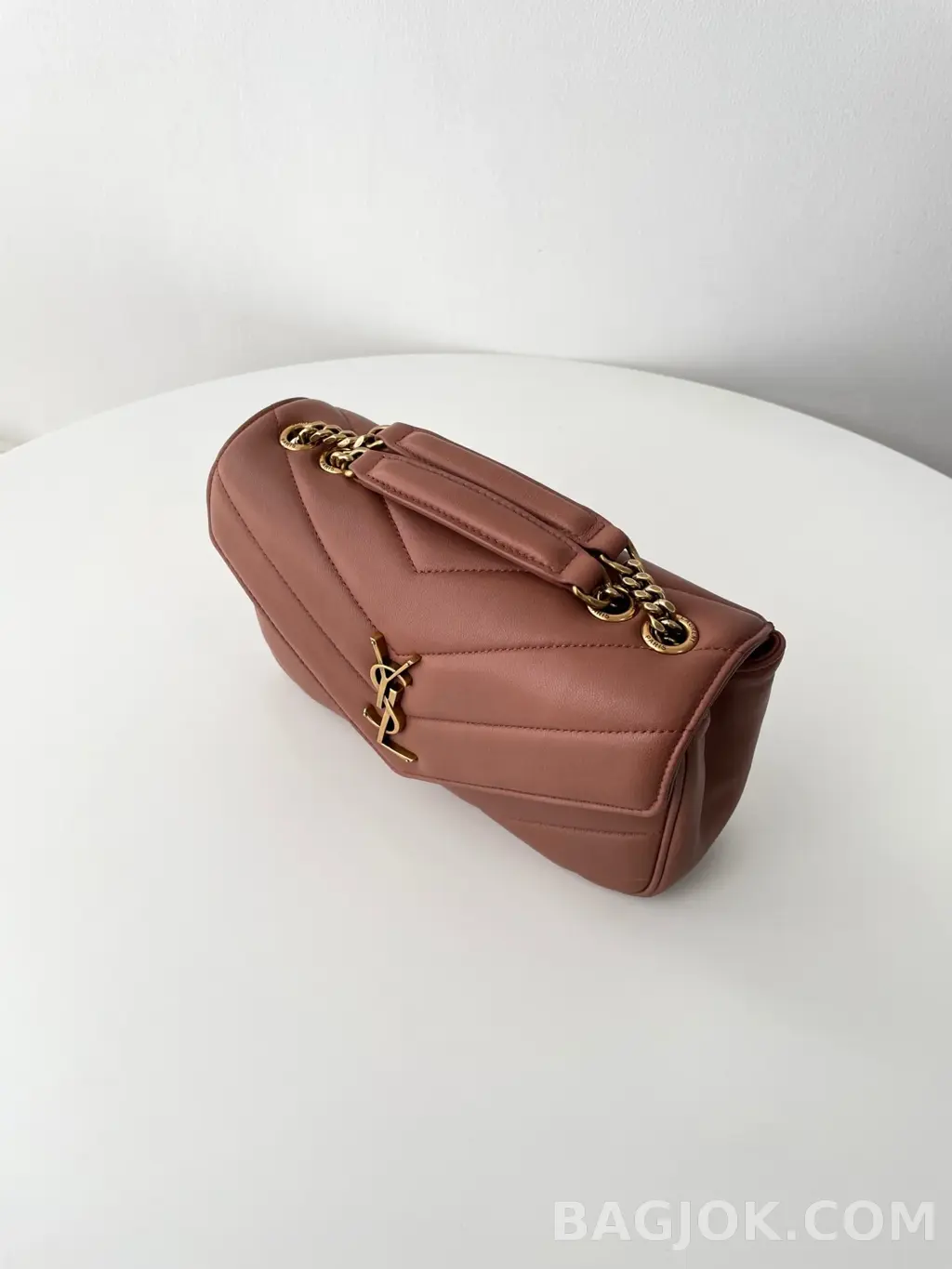 생로랑 Saint Laurent 루루 마틀라세 램스킨 스몰 상세 이미지