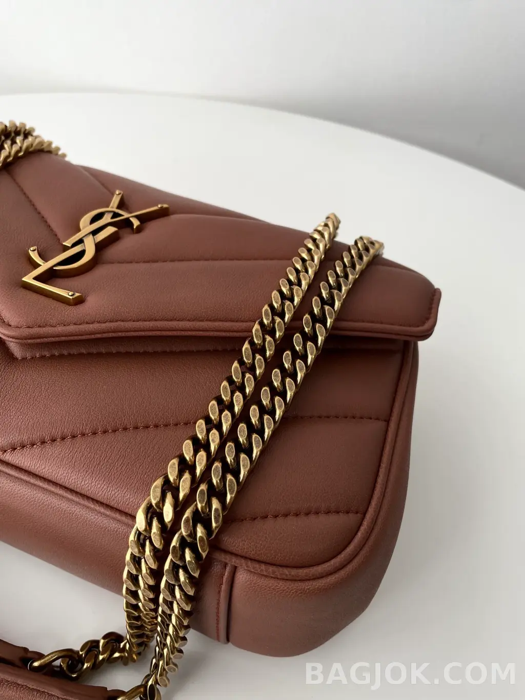 생로랑 Saint Laurent 루루 마틀라세 램스킨 스몰 상세 이미지