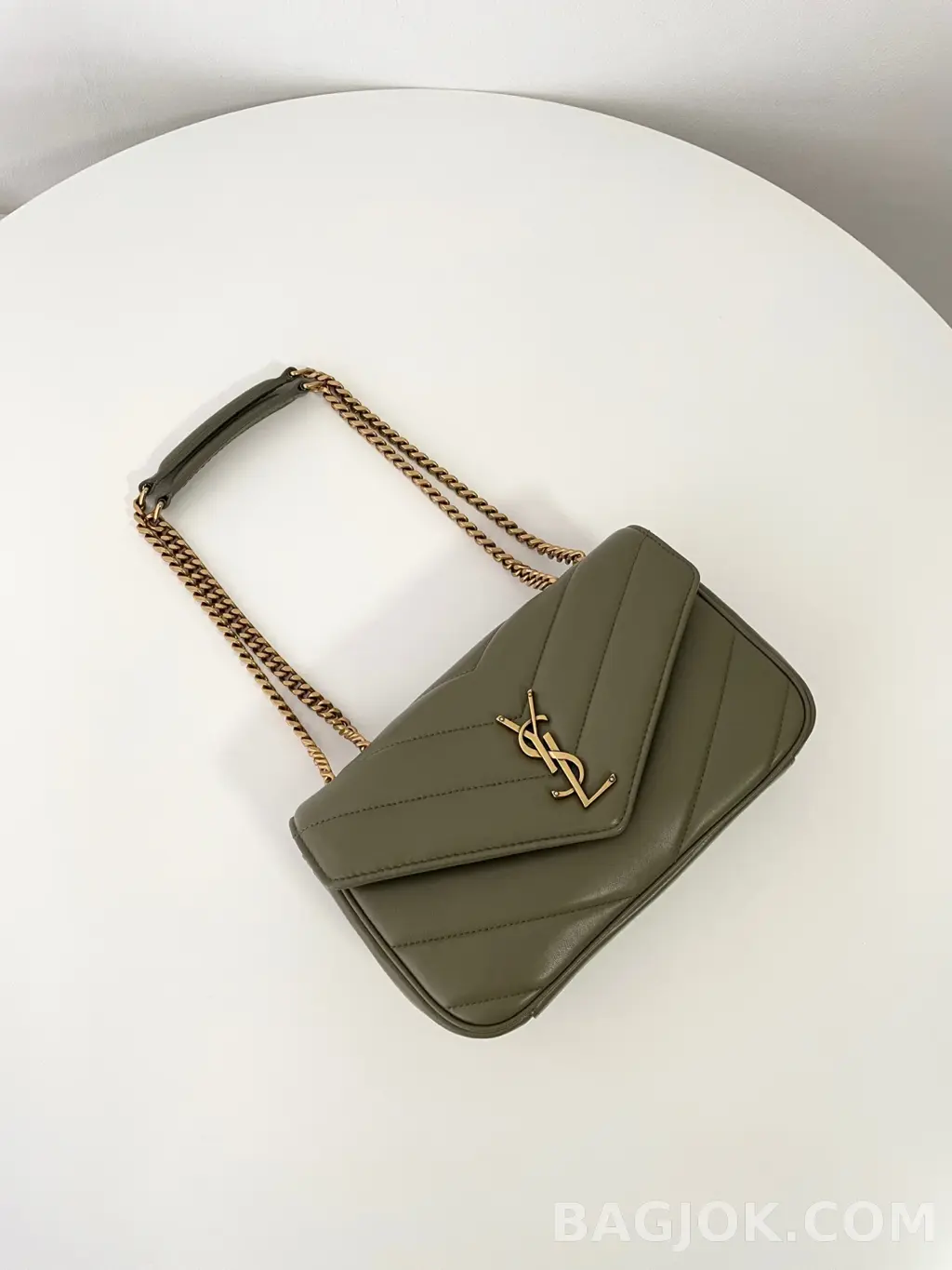 생로랑 Saint Laurent 루루 마틀라세 램스킨 스몰 상세 이미지
