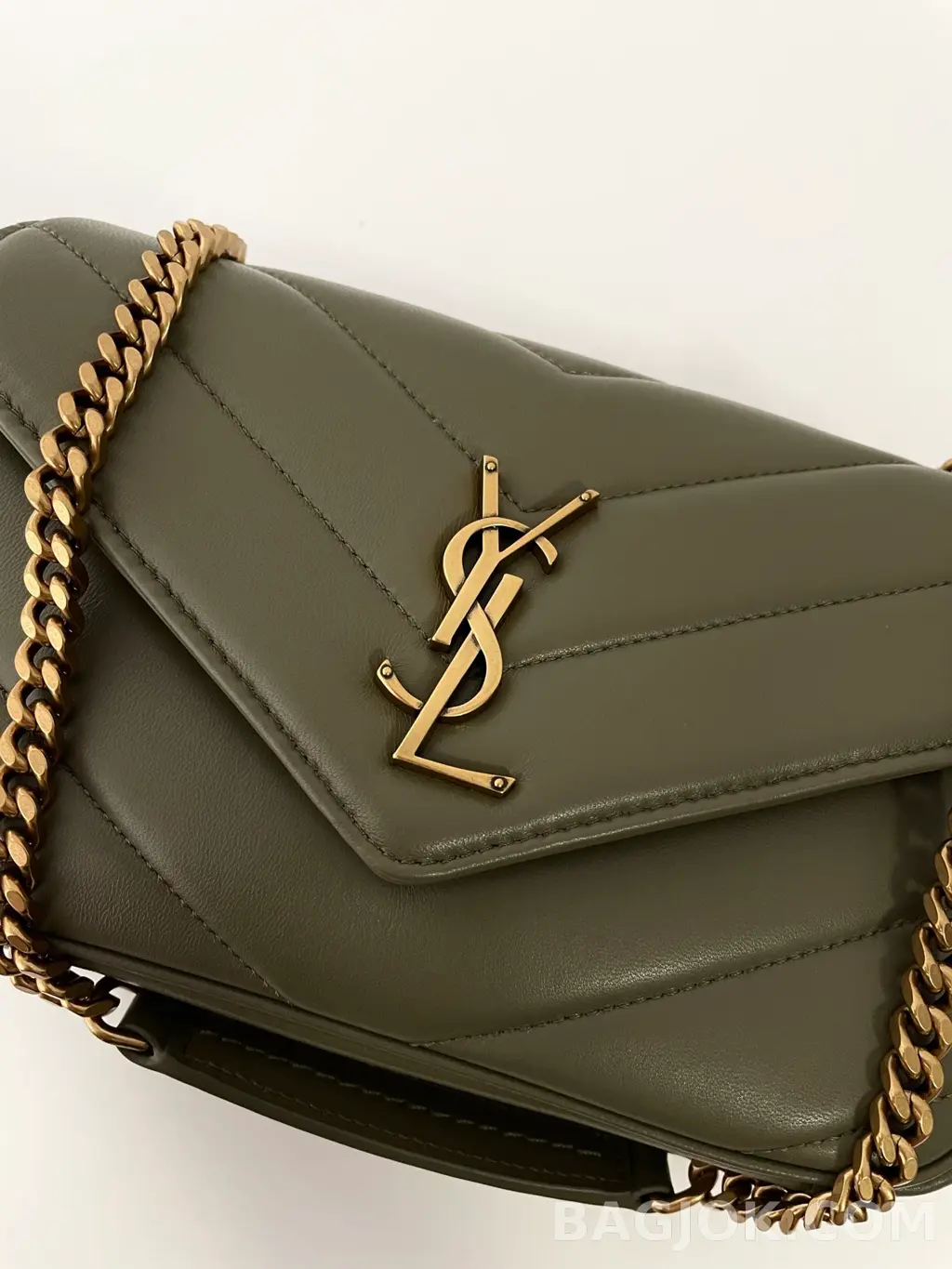 생로랑 Saint Laurent 루루 마틀라세 램스킨 스몰 상세 이미지