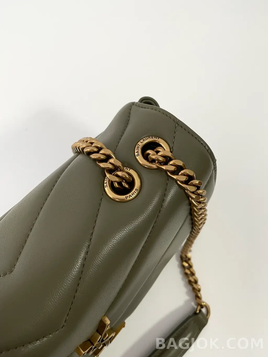 생로랑 Saint Laurent 루루 마틀라세 램스킨 스몰 상세 이미지