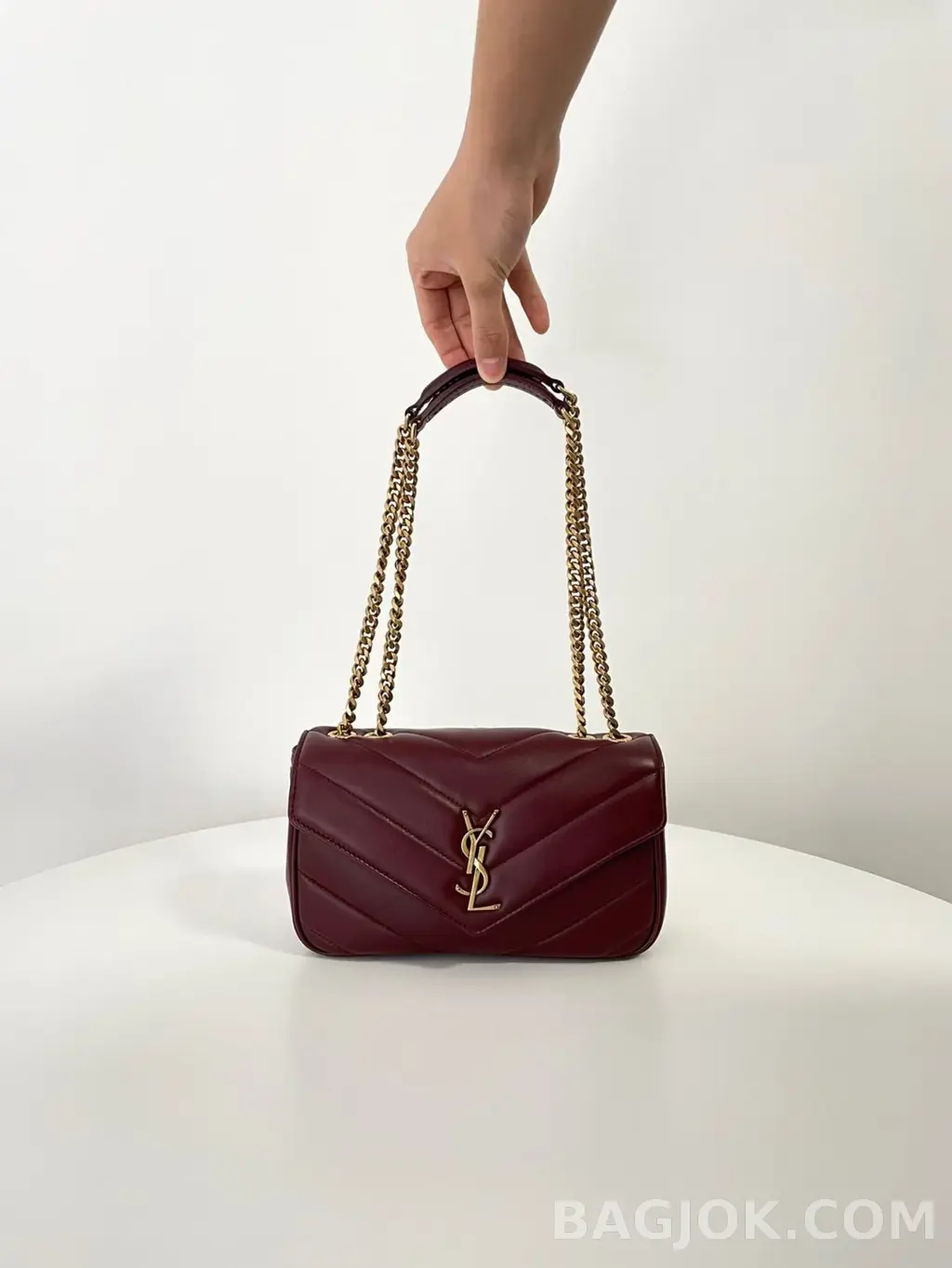 생로랑 Saint Laurent 루루 마틀라세 램스킨 스몰 상세 이미지