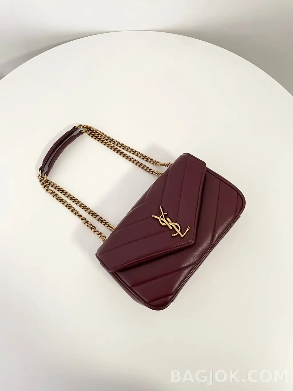 생로랑 Saint Laurent 루루 마틀라세 램스킨 스몰 상세 이미지