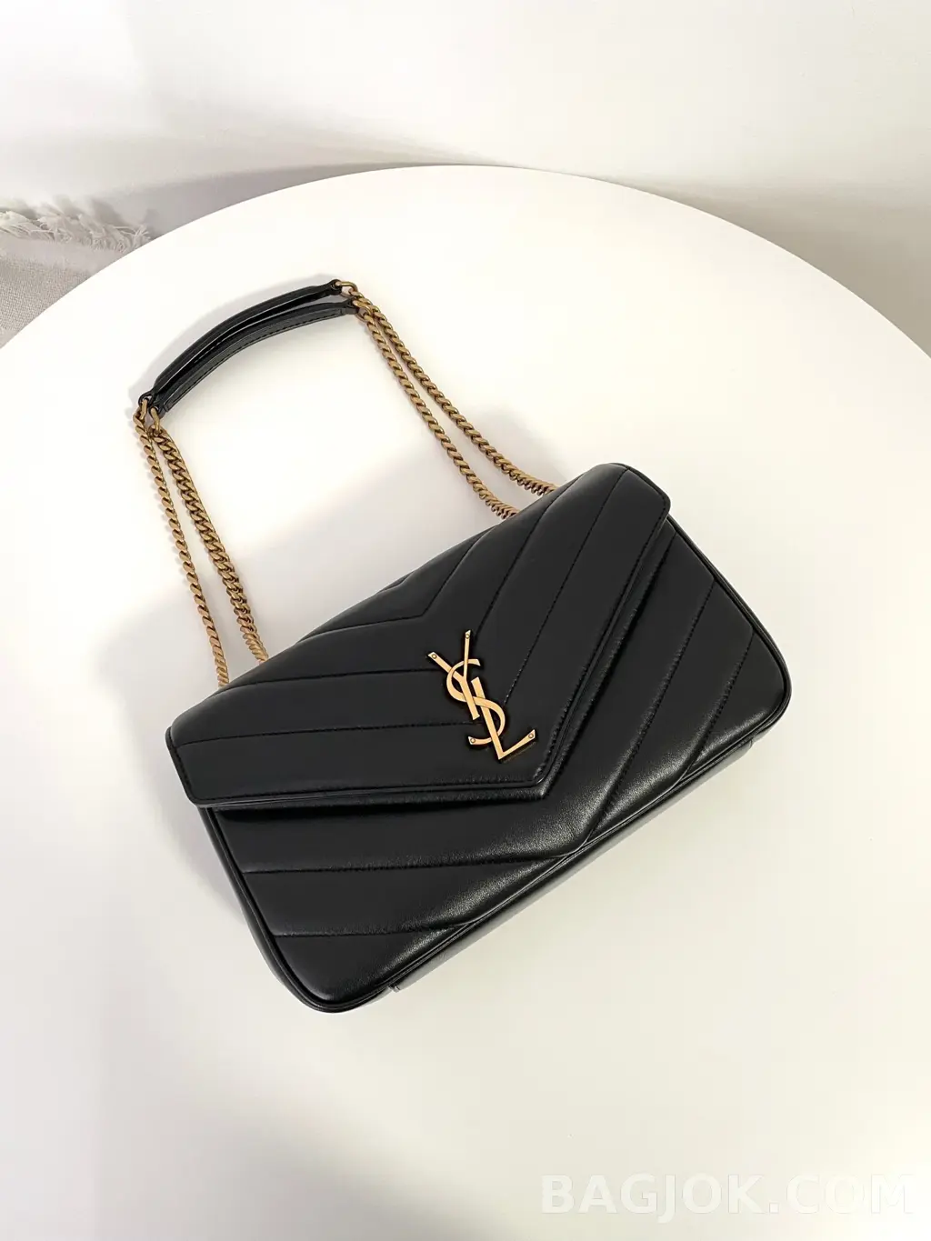 생로랑 Saint Laurent 루루 마틀라세 램스킨 미디움 상세 이미지