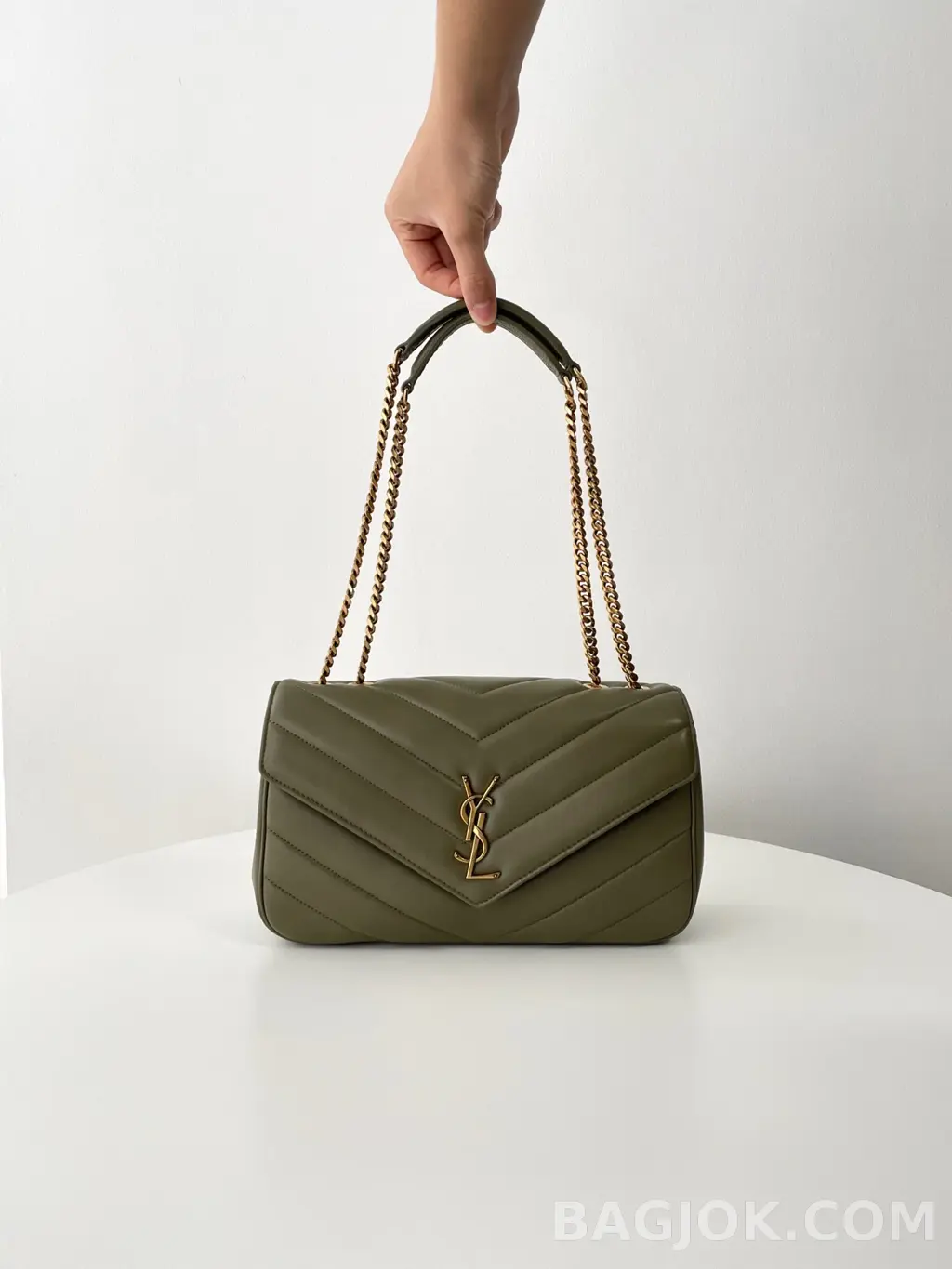 생로랑 Saint Laurent 루루 마틀라세 램스킨 미디움 상세 이미지