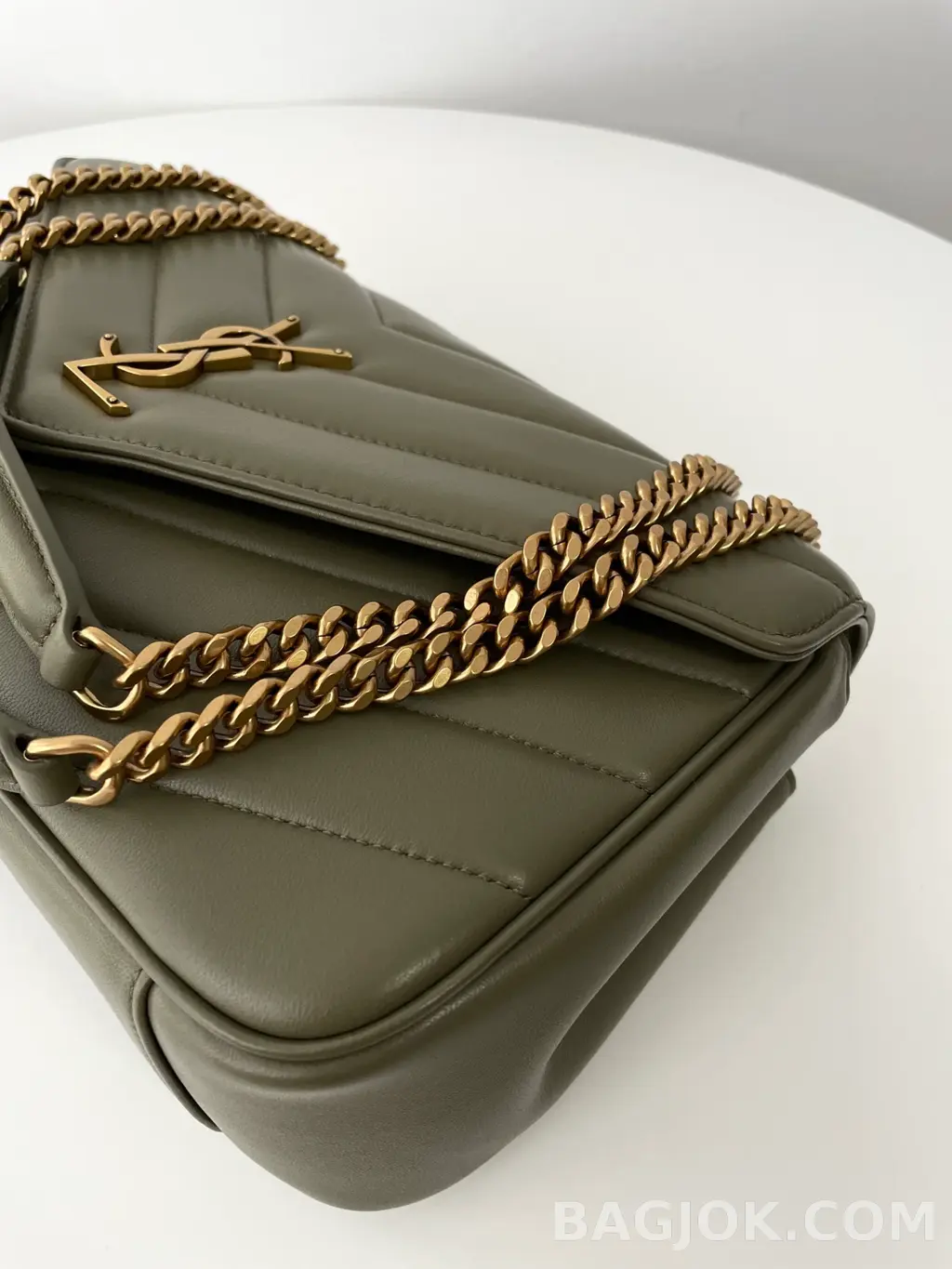 생로랑 Saint Laurent 루루 마틀라세 램스킨 미디움 상세 이미지