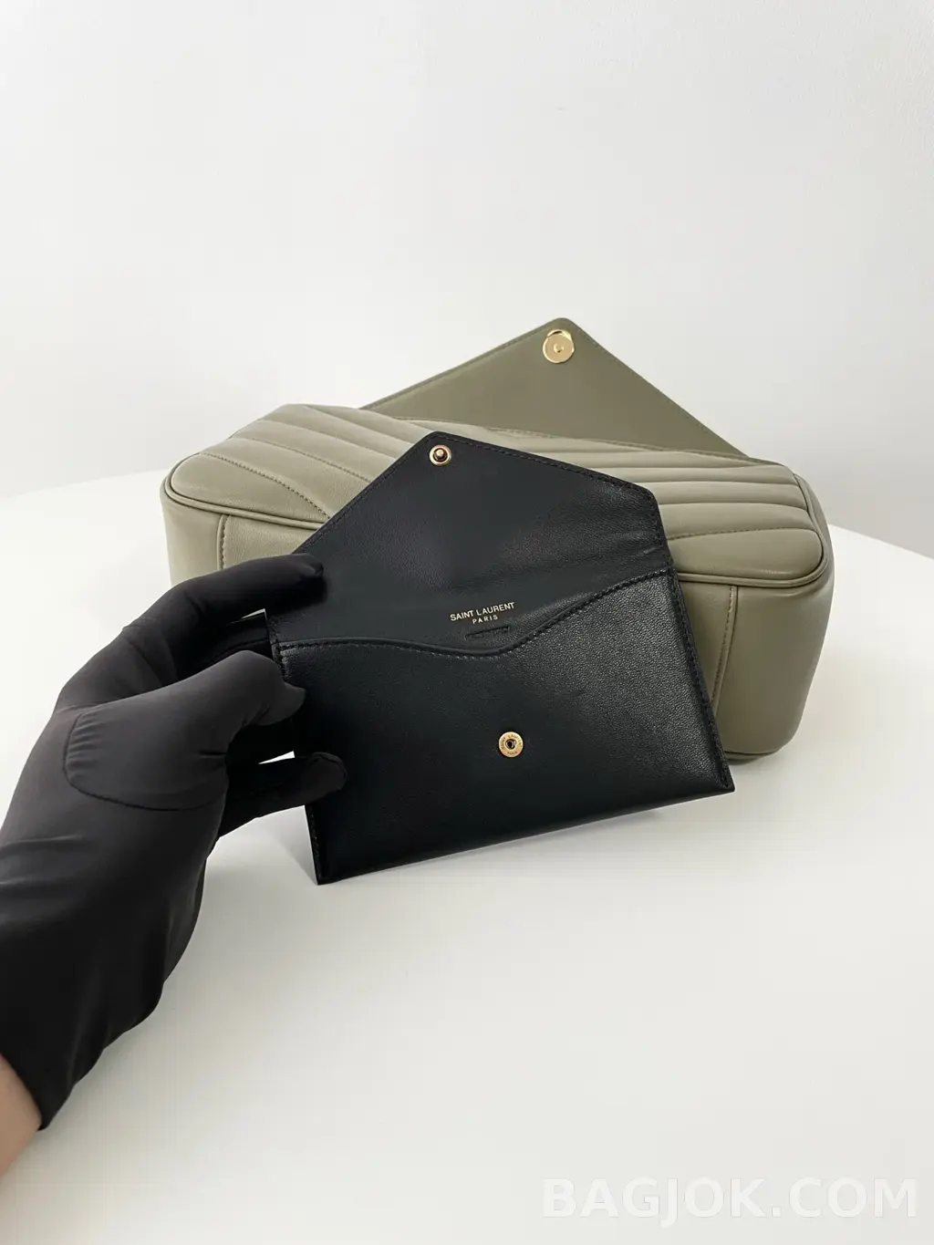 생로랑 Saint Laurent 루루 마틀라세 램스킨 미디움 상세 이미지