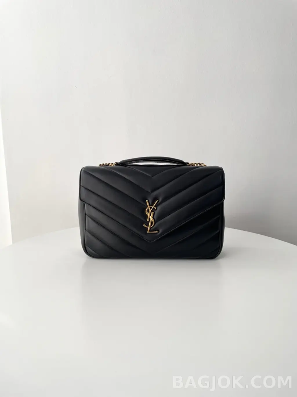 생로랑 Saint Laurent 루루 마틀라세 램스킨 라지 상세 이미지