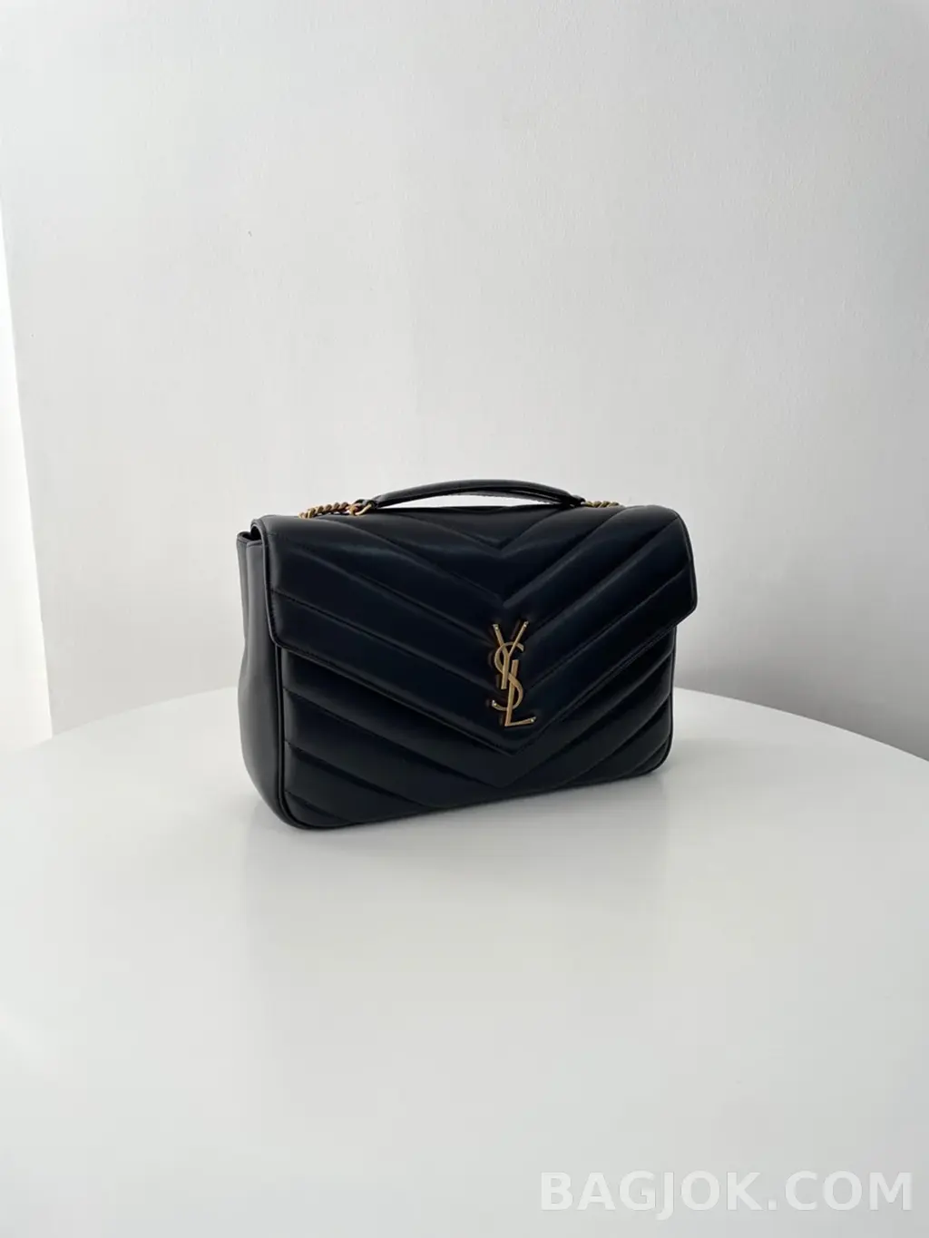 생로랑 Saint Laurent 루루 마틀라세 램스킨 라지 상세 이미지