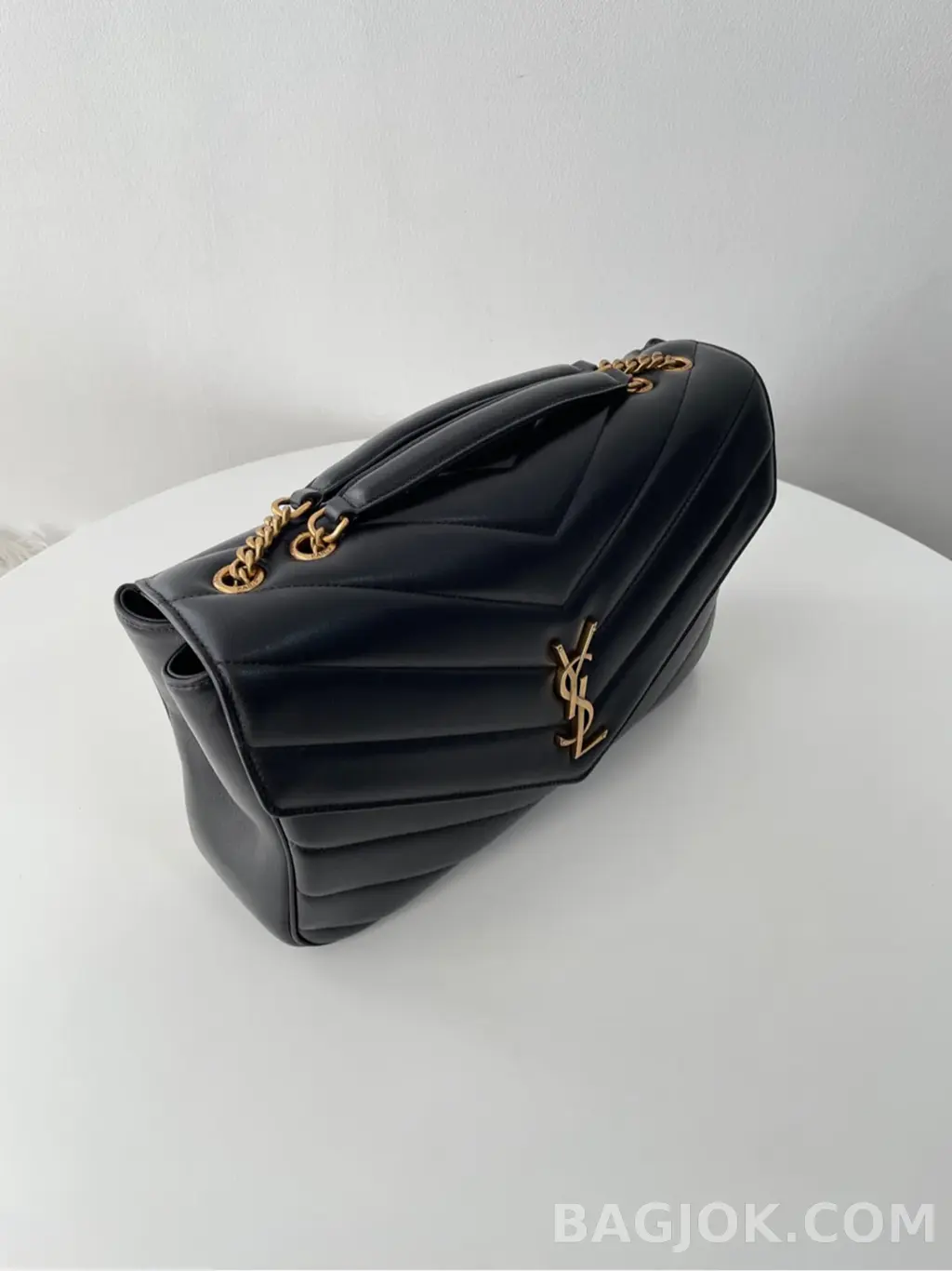 생로랑 Saint Laurent 루루 마틀라세 램스킨 라지 상세 이미지
