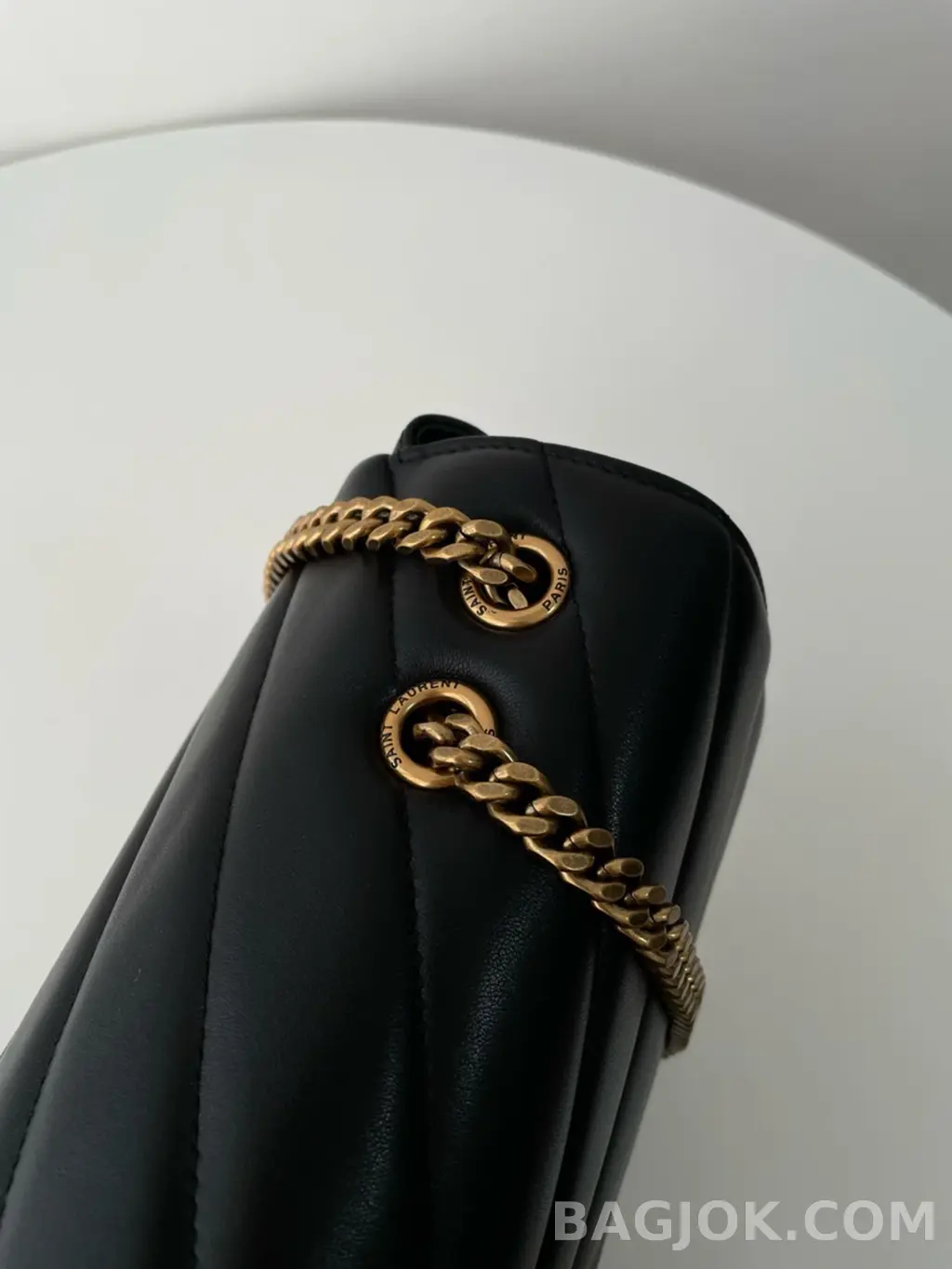 생로랑 Saint Laurent 루루 마틀라세 램스킨 라지 상세 이미지