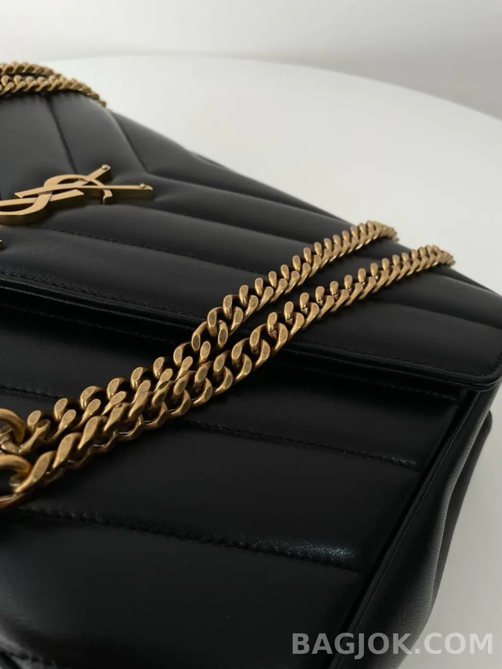 생로랑 Saint Laurent 루루 마틀라세 램스킨 라지 상세 이미지