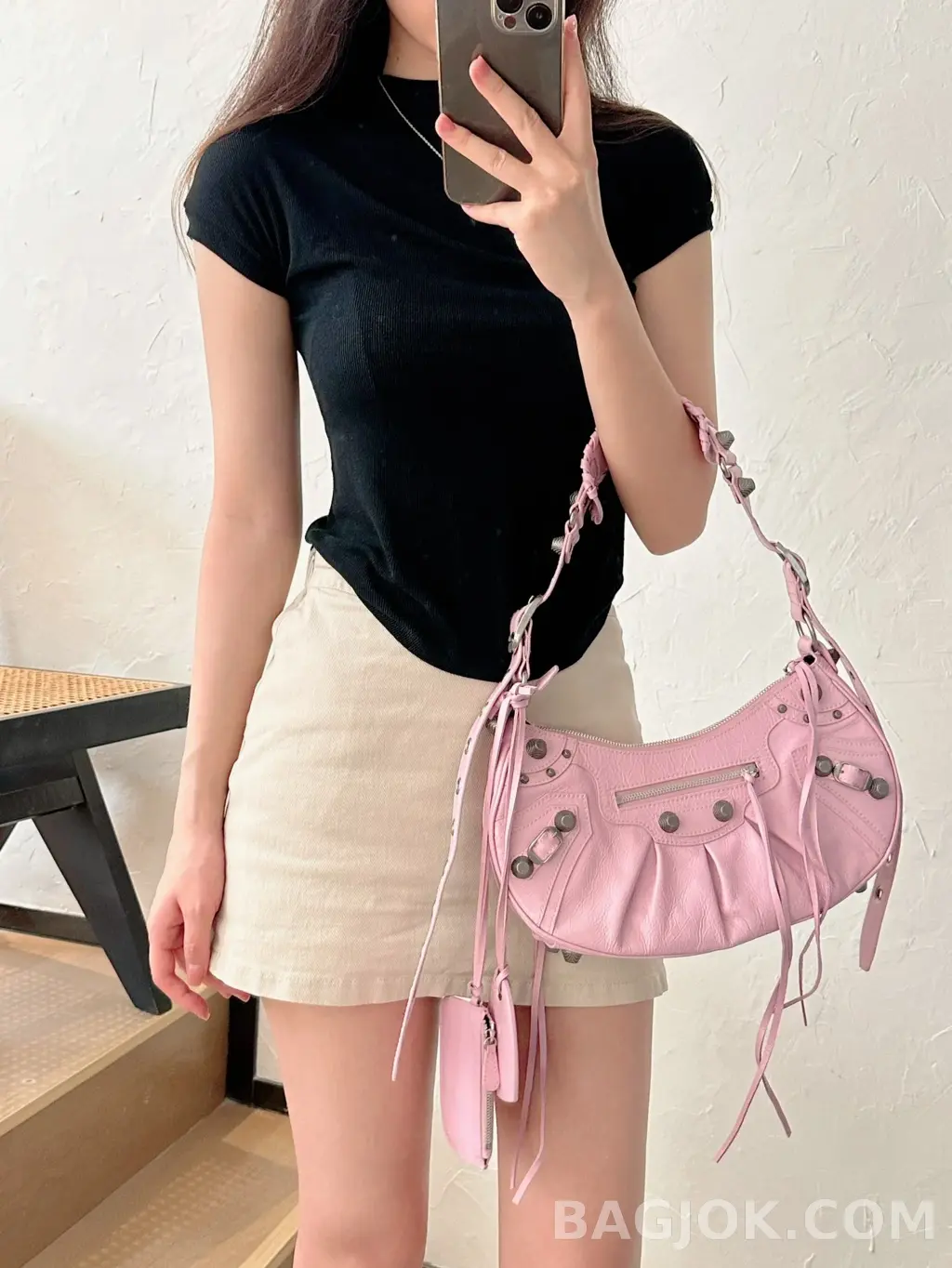 발렌시아가 Balenciaga 르 카골 숄더백 S 상세 이미지