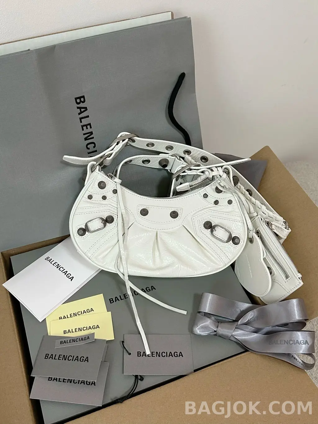발렌시아가 Balenciaga 르 카골 숄더백 XS 상세 이미지