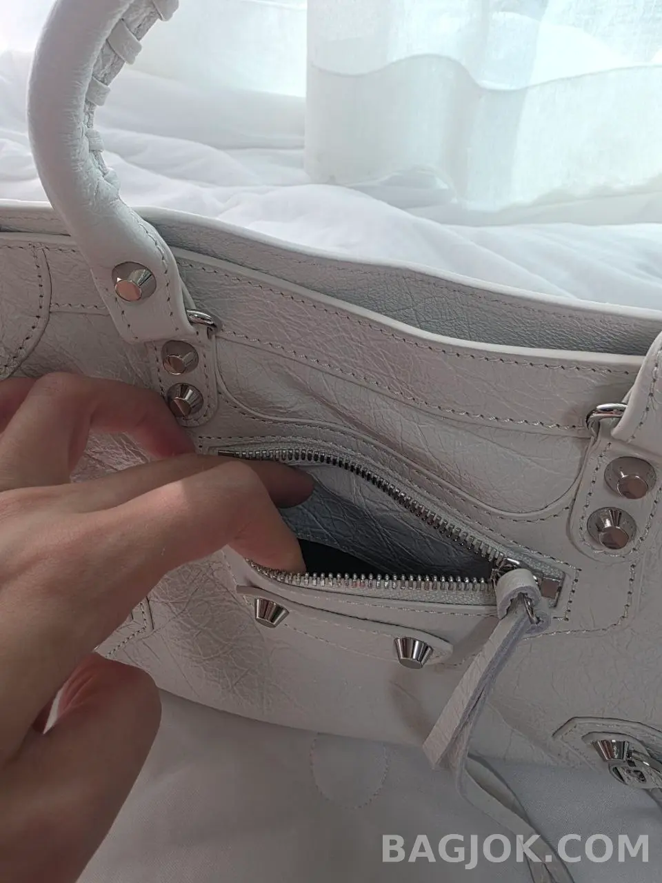 발렌시아가 Balenciaga 르 시티백 스몰 상세 이미지
