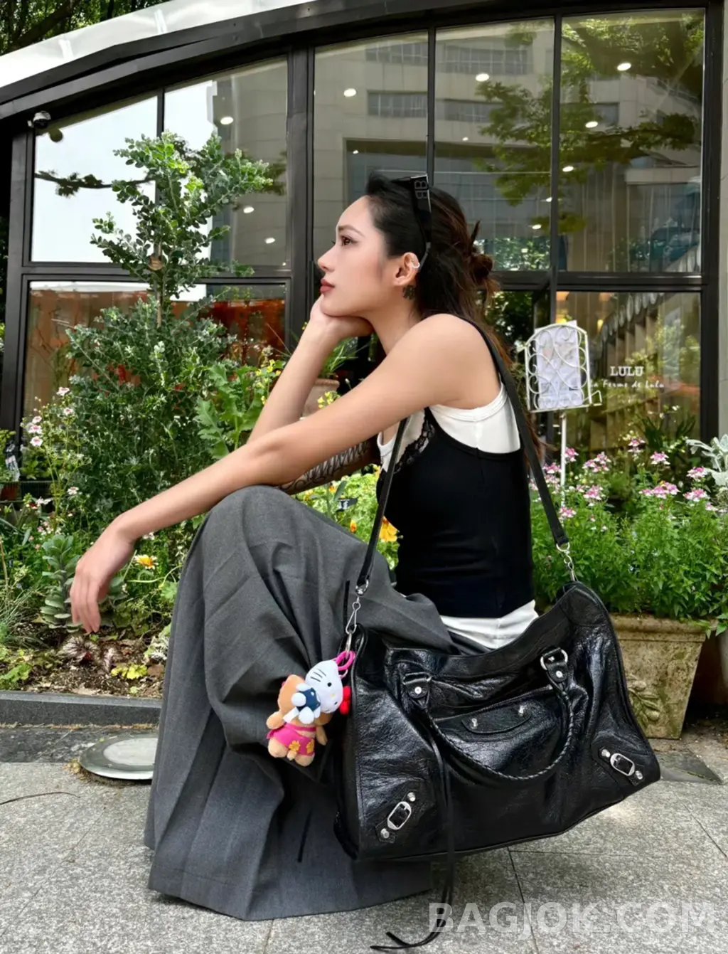 발렌시아가 Balenciaga 르 시티백 미디움 상세 이미지