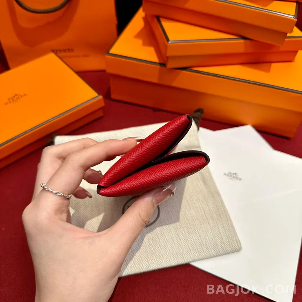 에르메스 Hermes 칼비 듀오 카드지갑 상세 이미지