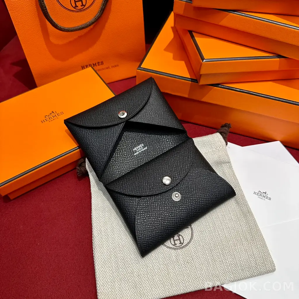 에르메스 Hermes 칼비 듀오 카드지갑 상세 이미지