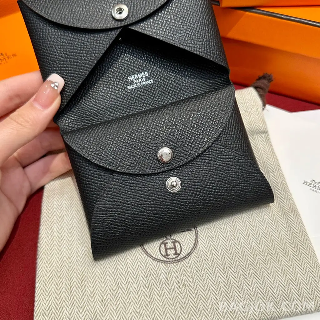 에르메스 Hermes 칼비 듀오 카드지갑 상세 이미지