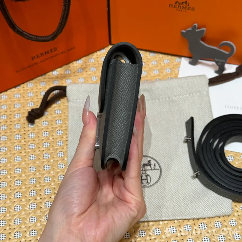 에르메스 Hermes 콘스탄스 슬림 지갑 앱송 상세 이미지