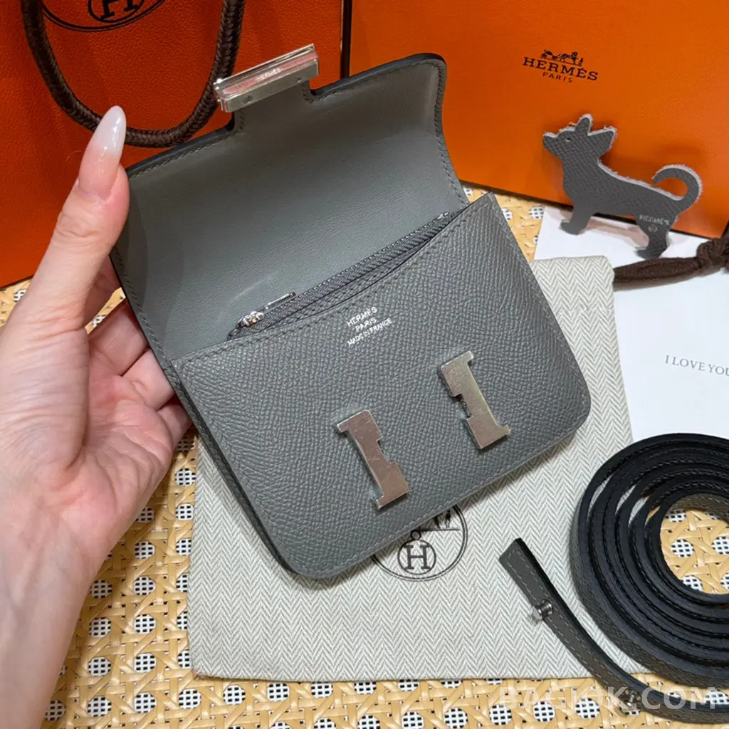 에르메스 Hermes 콘스탄스 슬림 지갑 앱송 상세 이미지