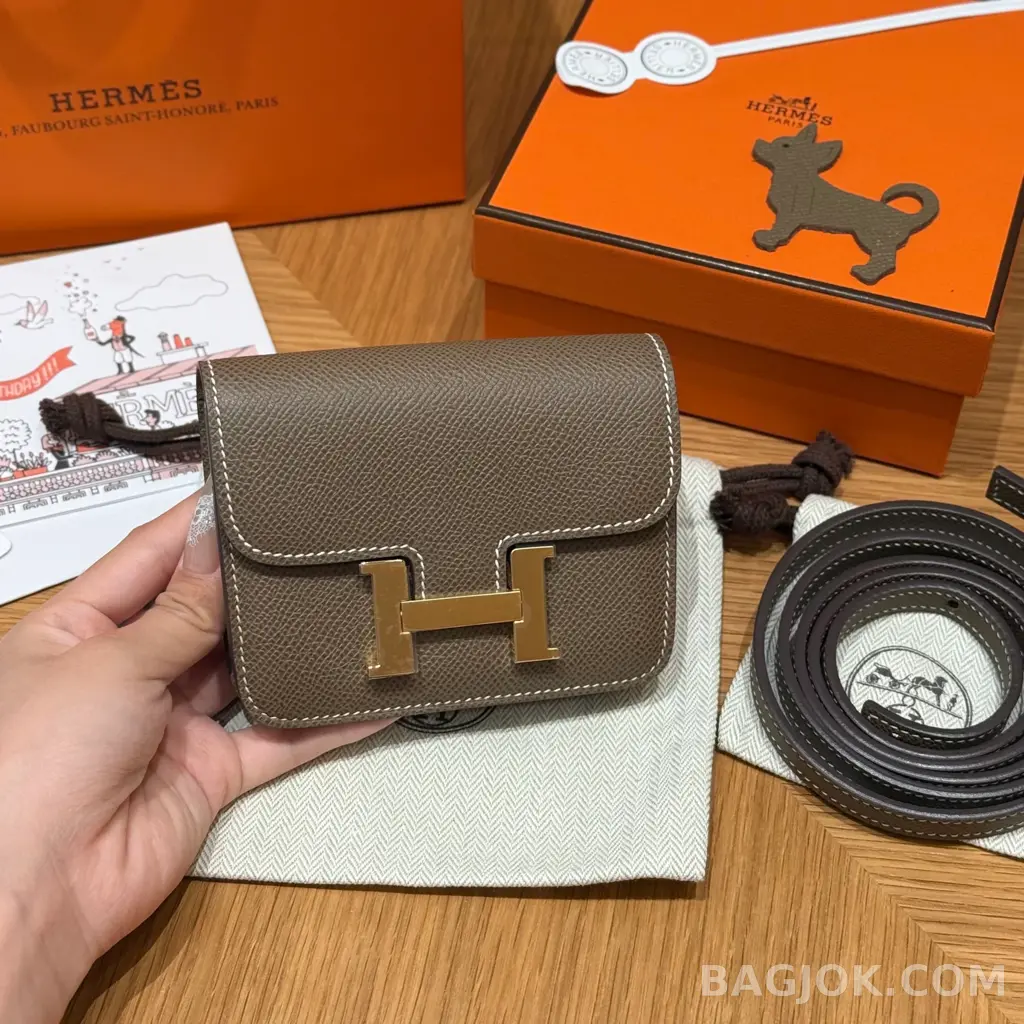 에르메스 Hermes 콘스탄스 슬림 지갑 앱송 상세 이미지