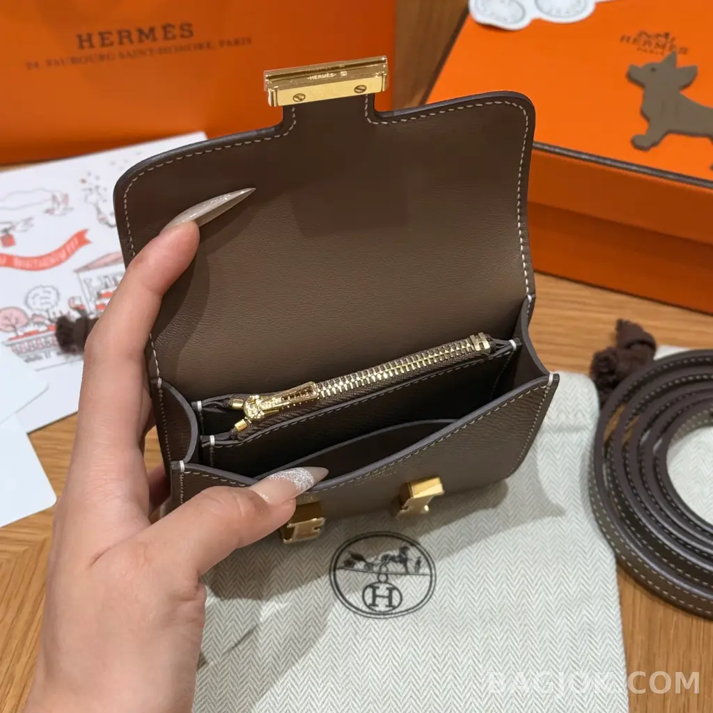 에르메스 Hermes 콘스탄스 슬림 지갑 앱송 상세 이미지