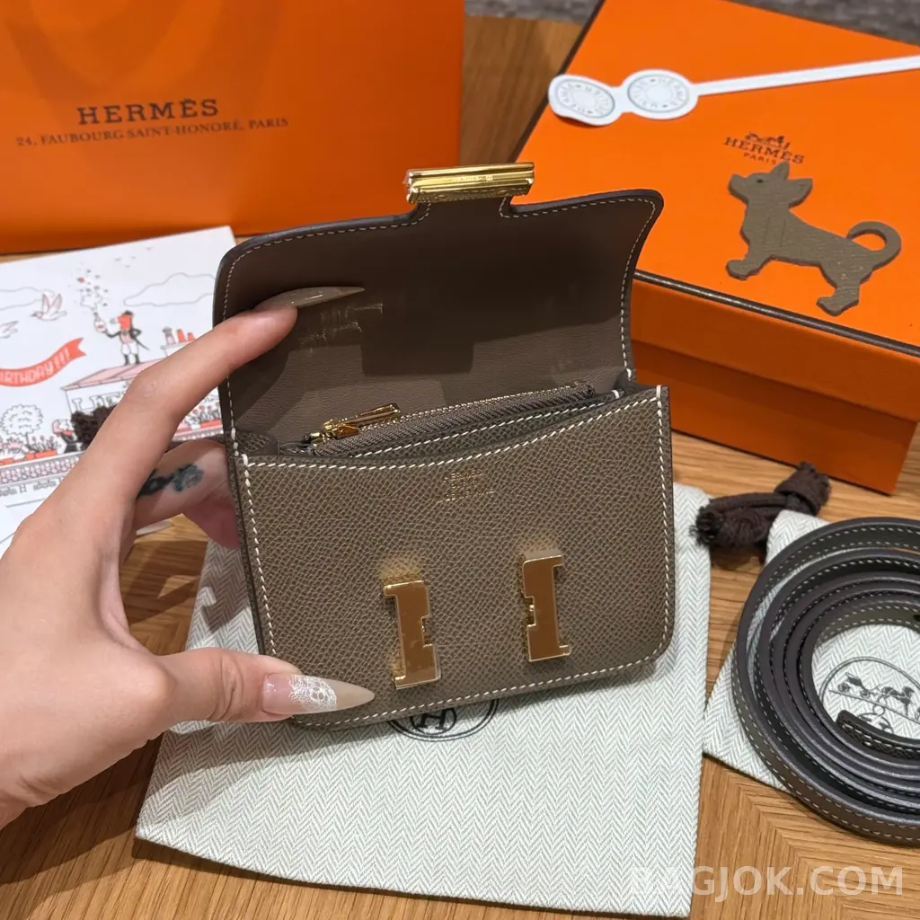 에르메스 Hermes 콘스탄스 슬림 지갑 앱송 상세 이미지