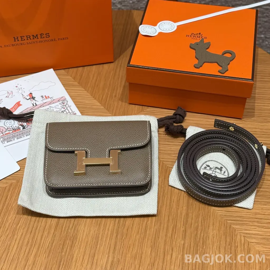 에르메스 Hermes 콘스탄스 슬림 지갑 앱송 상세 이미지