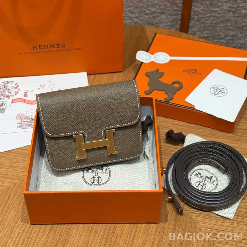 에르메스 Hermes 콘스탄스 슬림 지갑 앱송 상세 이미지