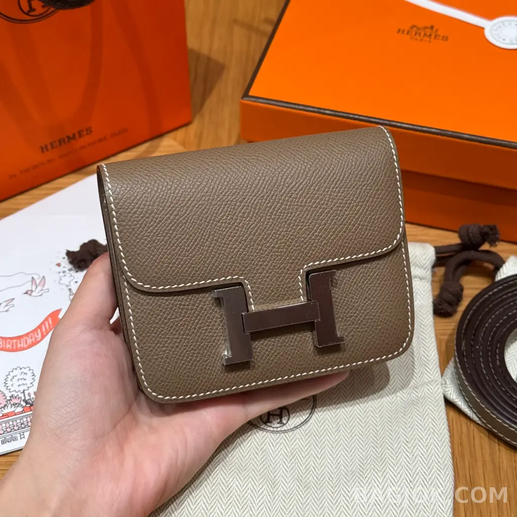 에르메스 Hermes 콘스탄스 슬림 지갑 앱송 상세 이미지
