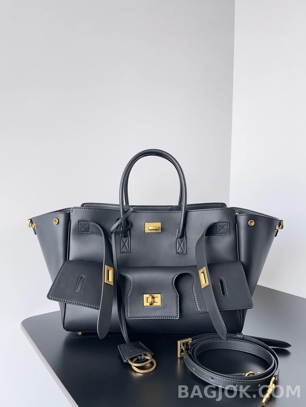 발렌시아가 Balenciaga 벨 에어 캐리 올 백 스몰 상세 이미지