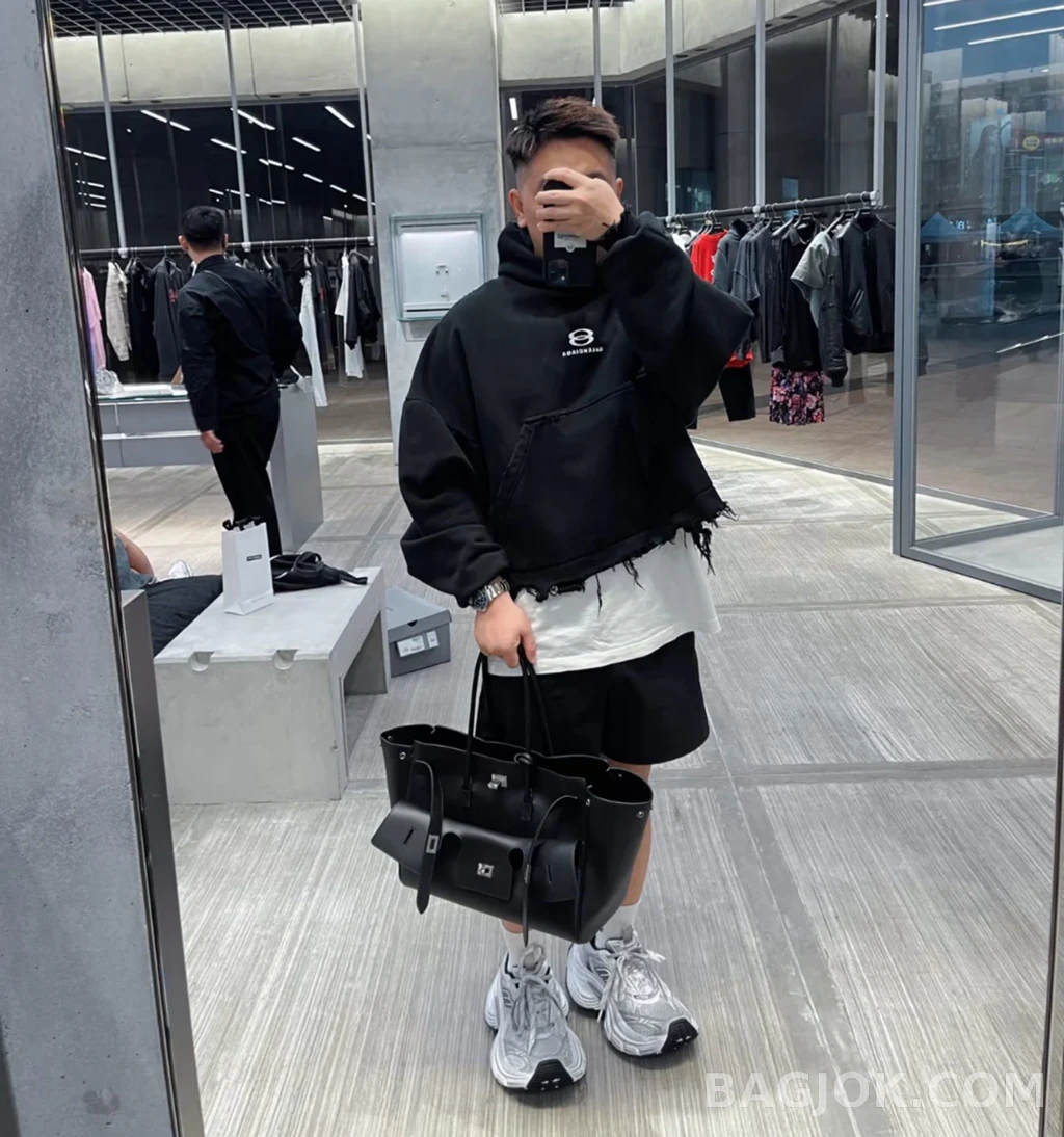 발렌시아가 Balenciaga 벨 에어 캐리 올 백 스몰 상세 이미지